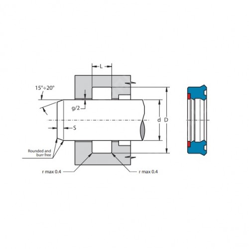 40*50*10 SDA PU