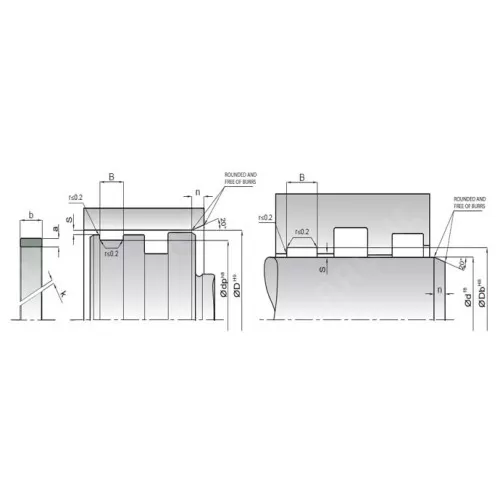 Лента 2,0*9,7 PTFE+Carbon