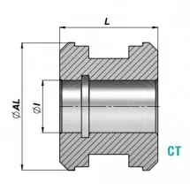 Поршень ГЦ CT 40
