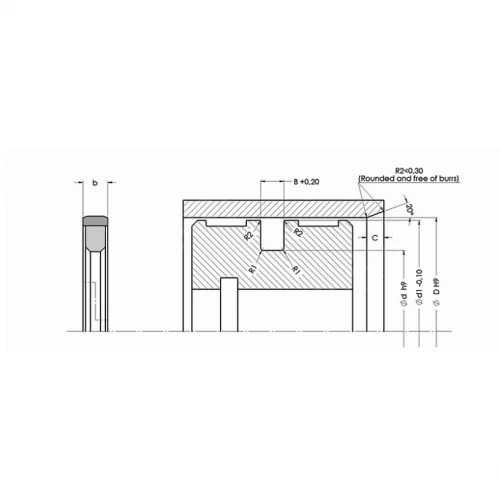 90*69*8,1 A127 PA/NBR