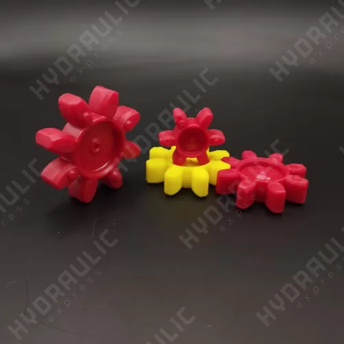 Муфта HM 24/28 вкладка жовта Trasco-ES (8 пелюстків)