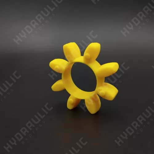 Муфта 24/32 вкладка жовта (8 пелюстків) De: 55мм