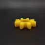 Муфта 24/32 вкладка жовта (8 пелюстків) De: 55мм